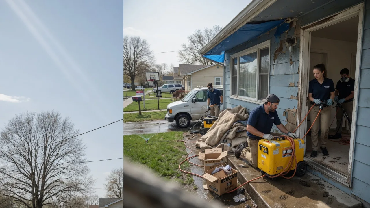 Basement Flood Cleanup in Enid, OK near me